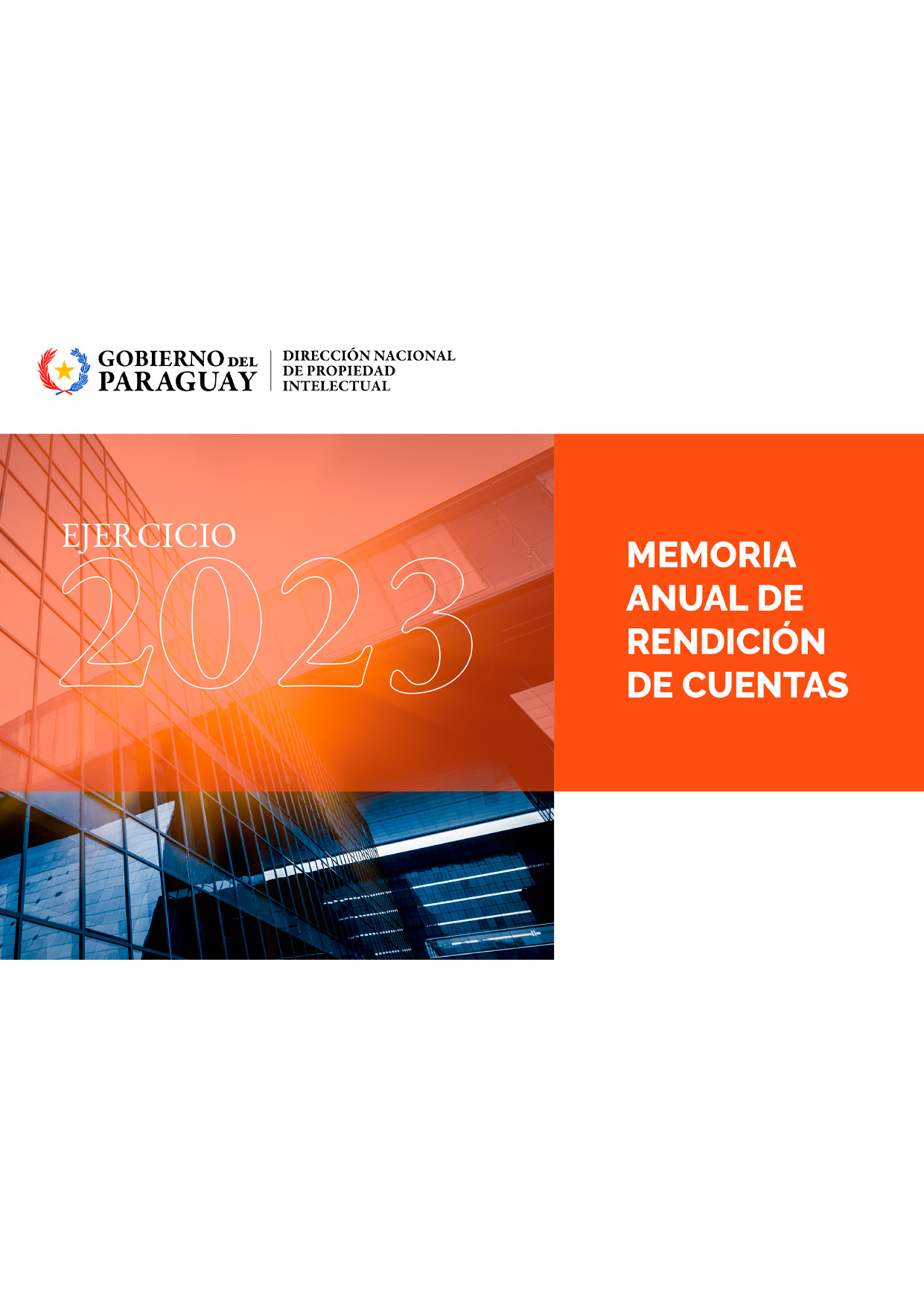 Memoria Anual de Rendición de Cuentas - Ejercicio 2023