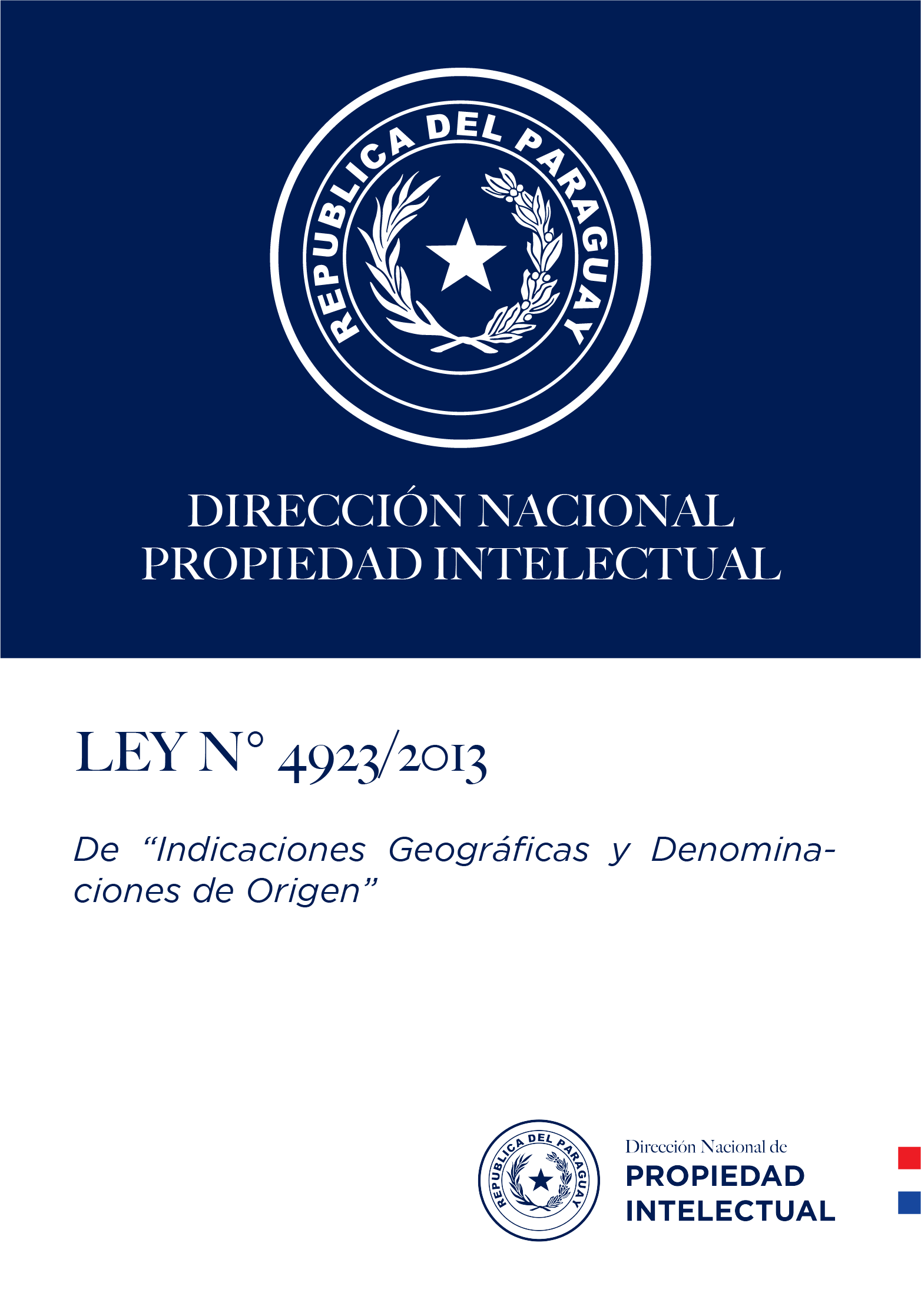 LEY N° 4923/2013