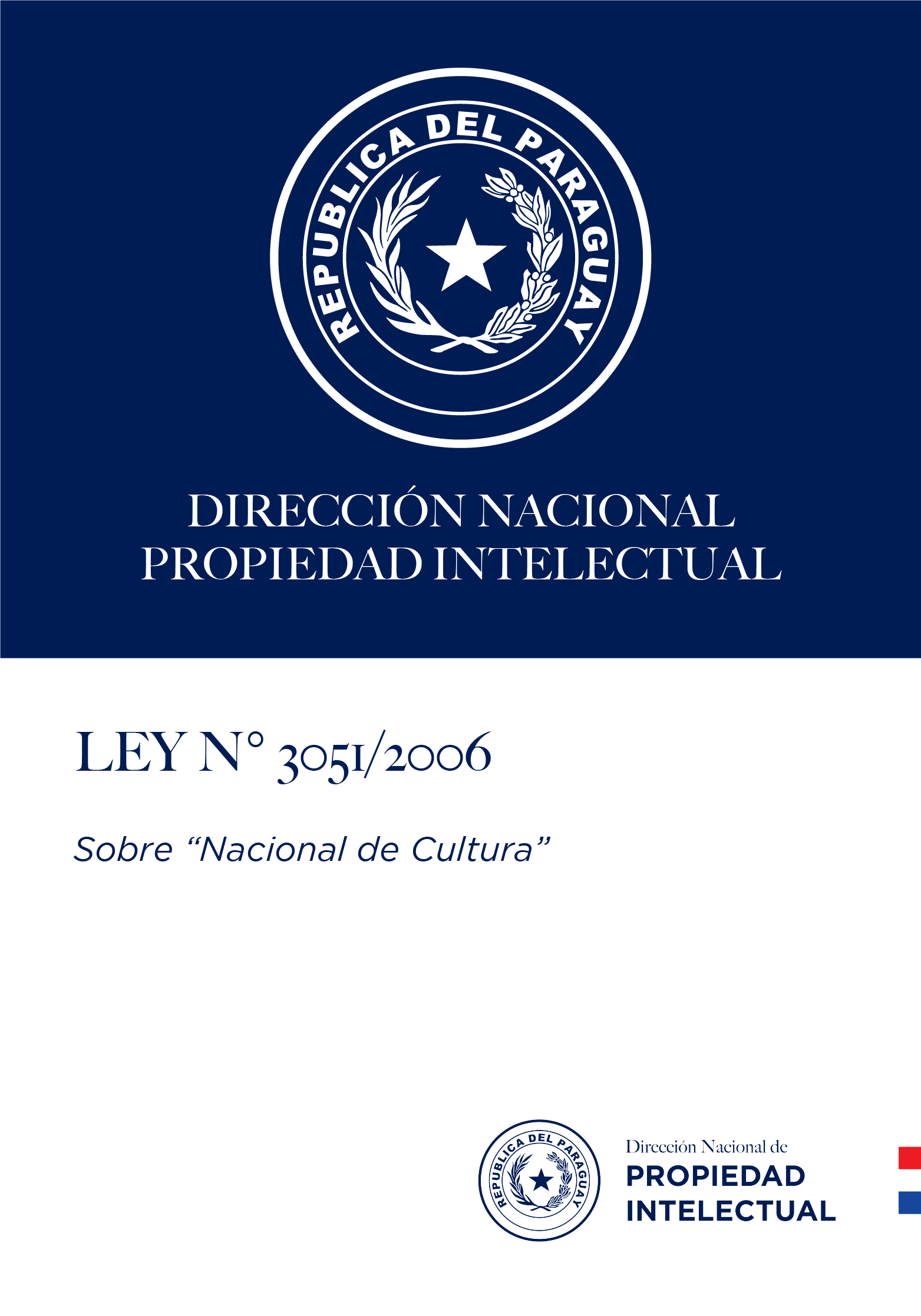 LEY N° 3051/2006