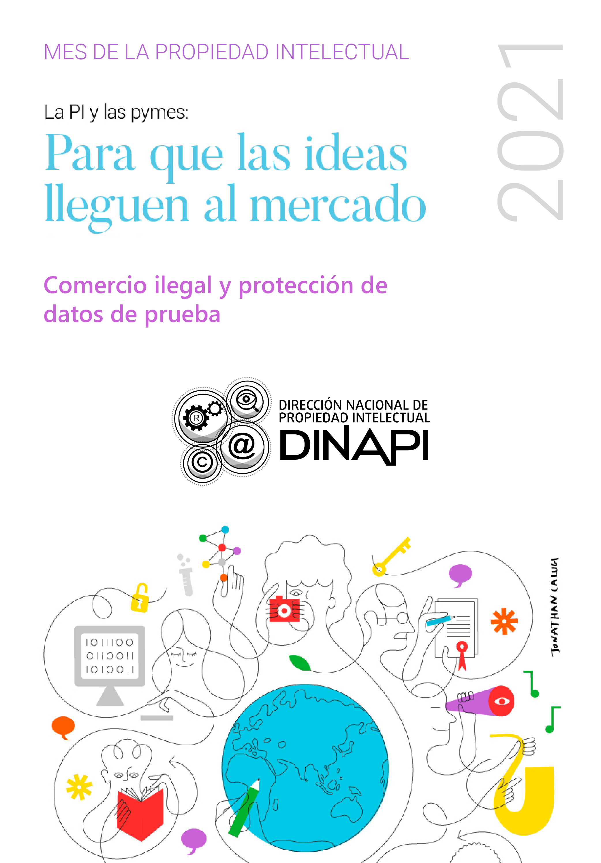 Comercio ilegal y protección de datos de prueba