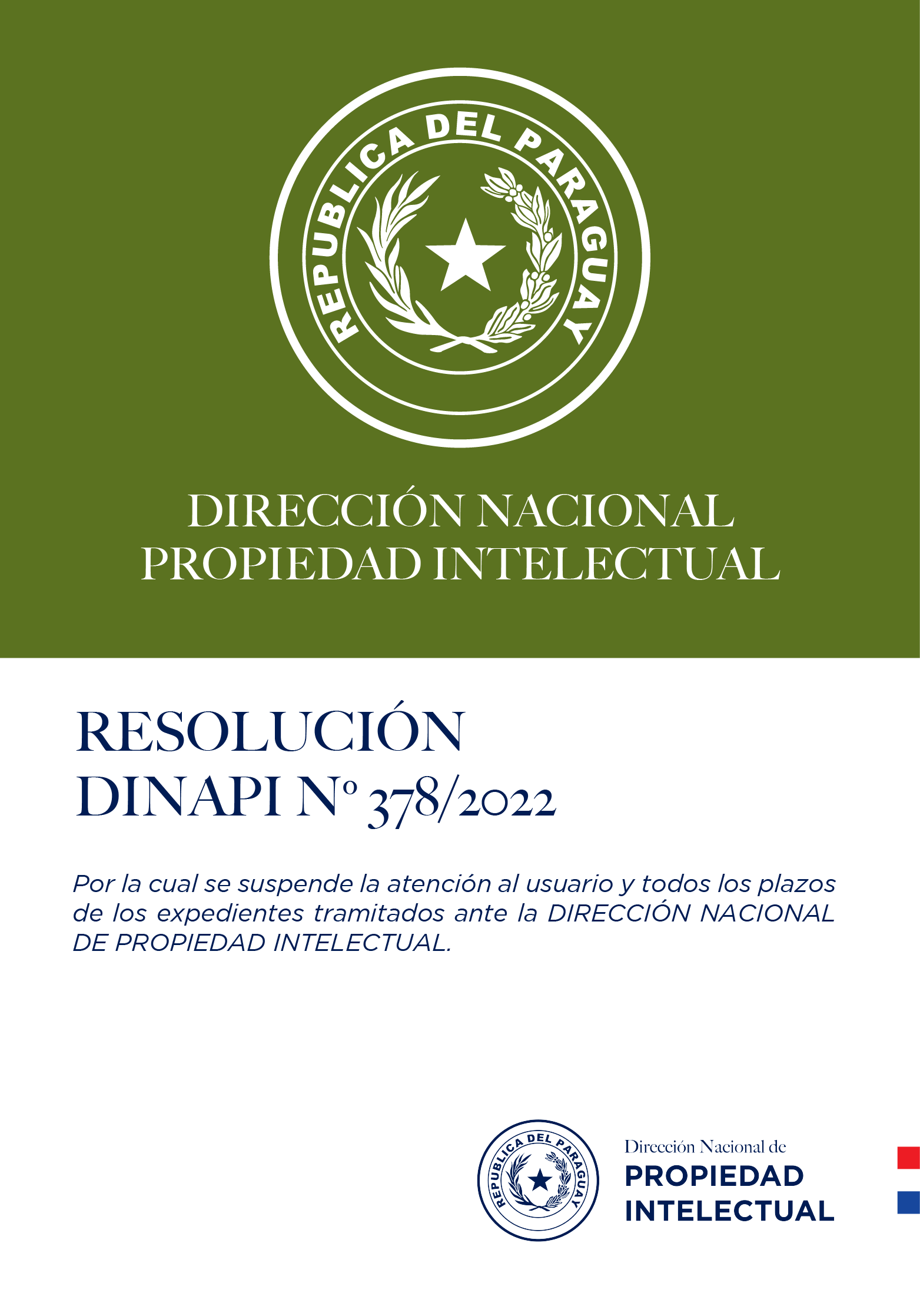Resolución N° 378/2022