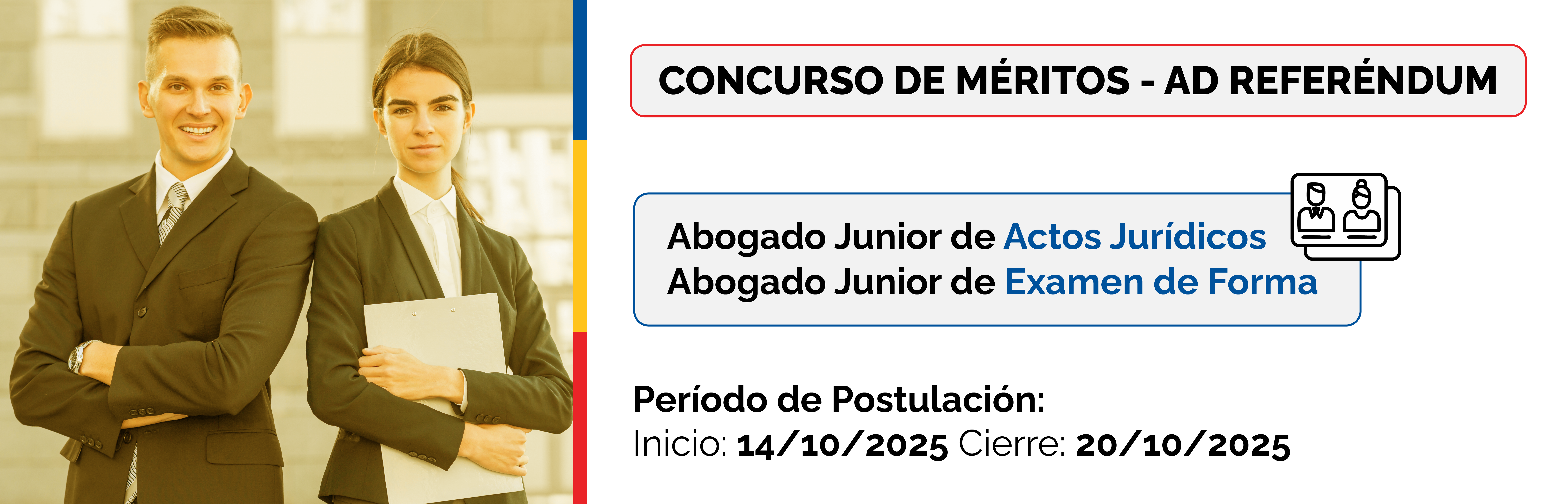 CONCURSO DE MÉRITOS - AD REFERÉNDUM