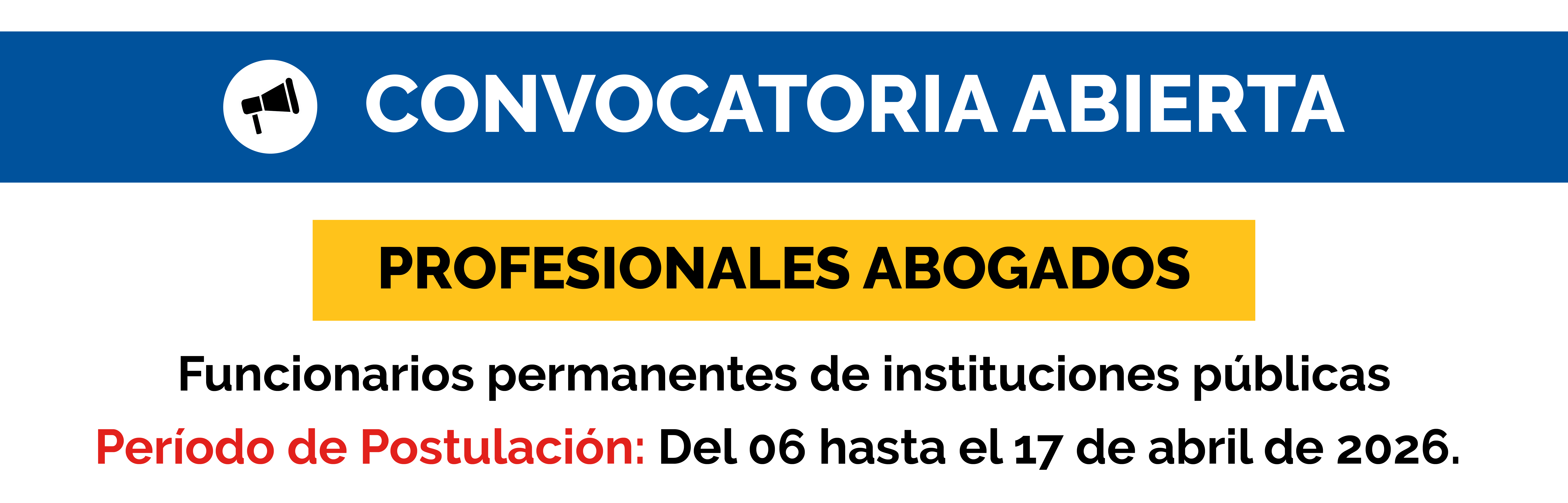 Concurso 2026