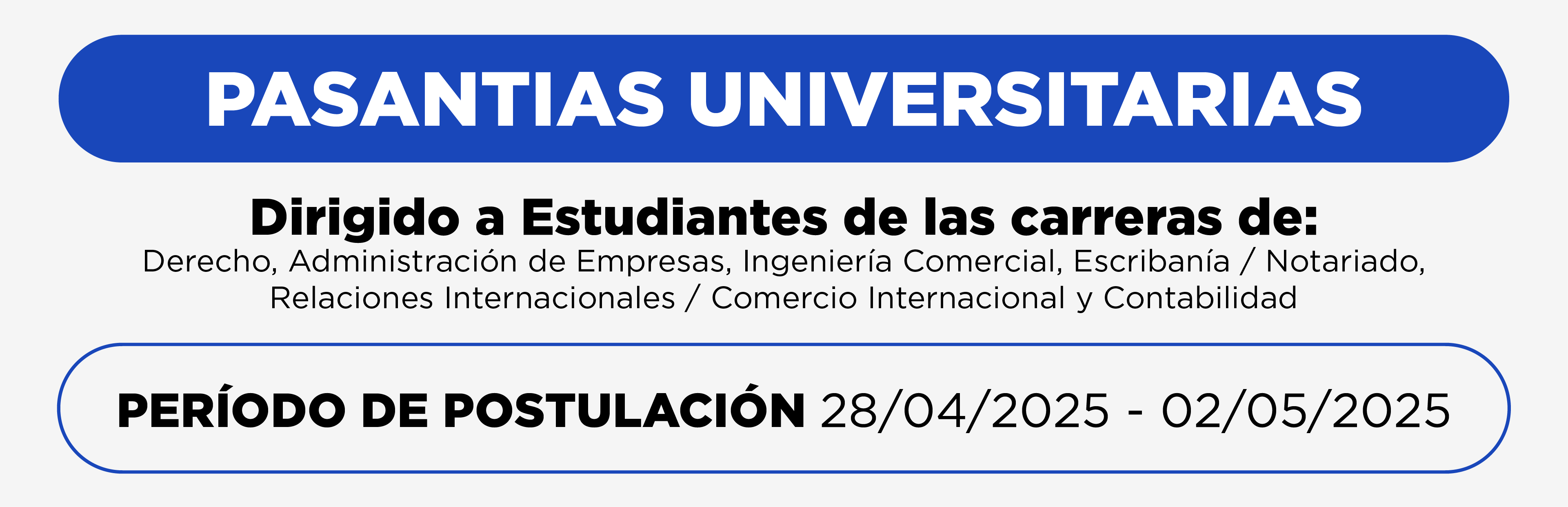 Pasantía Universitaria