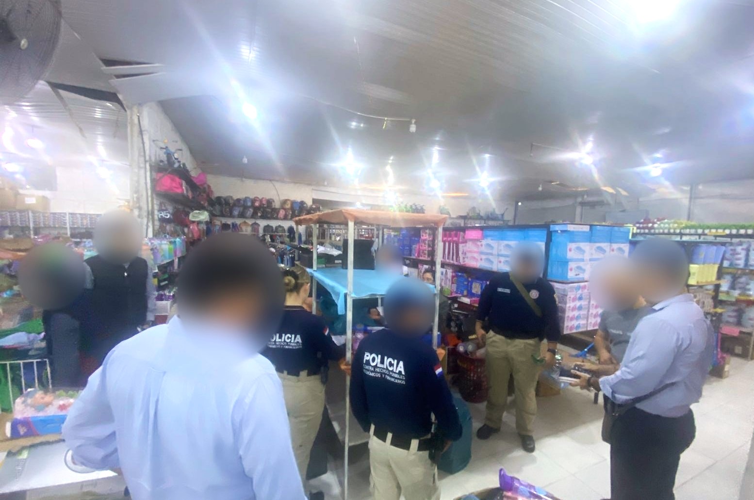 La DINAPI propició allanamientos para sacar de circulación mercaderías falsificadas