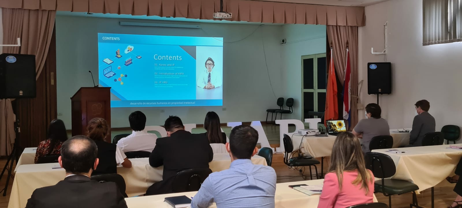Directores de la DINAPI participan de jornada de intercambio de experiencias con profesionales de instituciones coreanas de Propiedad Intelectual
