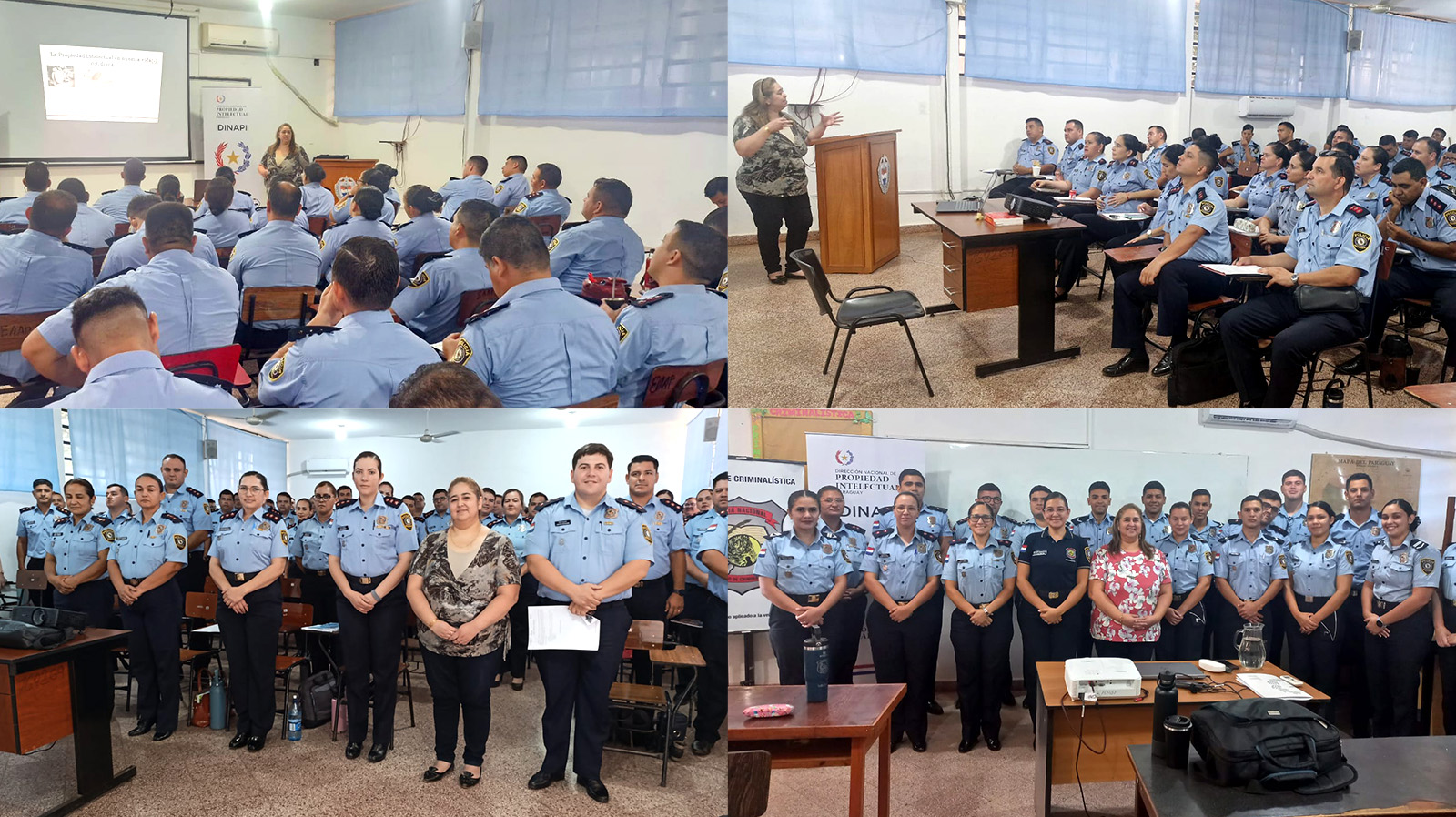 Arrancó el programa de formación en Propiedad Intelectual dirigido al personal policial