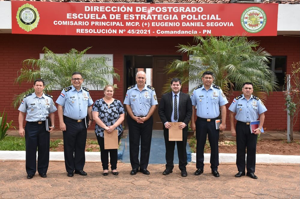 DINAPI coordina acciones estratégicas dirigidas a la formación en Propiedad Intelectual de los agentes del orden