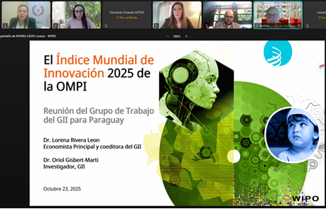Paraguay busca fortalecer su posición en el Índice Global de Innovación de la OMPI