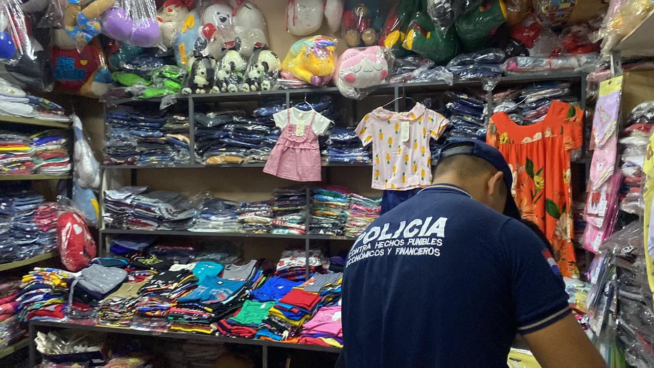 Operativos conjuntos antifalsificación logran gran incautación de mercaderías presumiblemente falsificadas