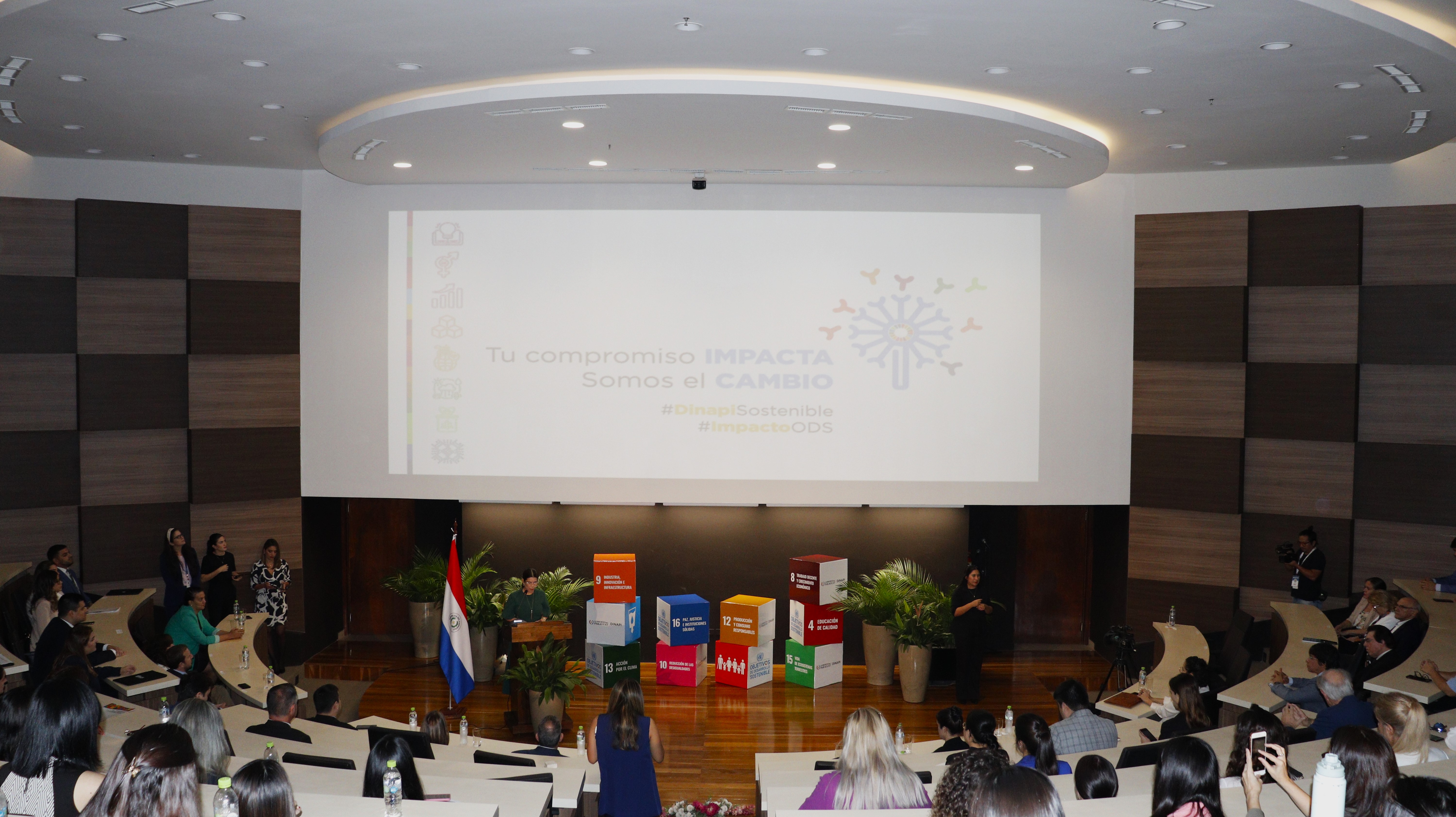 Día Mundial de la PI: La DINAPI propone sostenibilidad y compromiso para el cambio.
