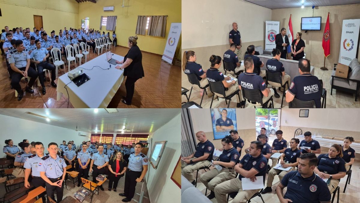 Formación y capacitación en propiedad intelectual a miembros de la Policía Nacional
