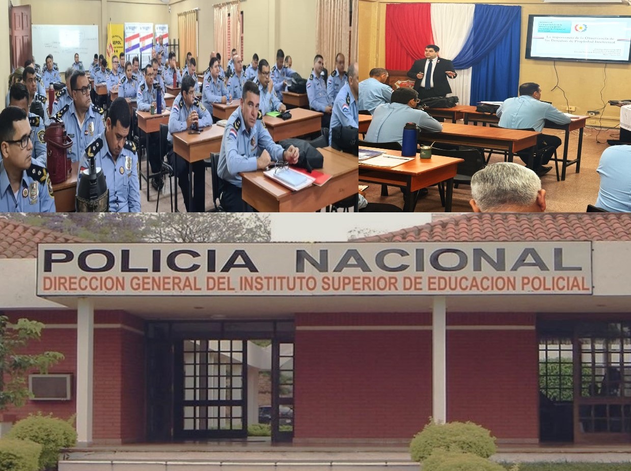 Capacitación de policías para combatir delitos contra la propiedad intelectual