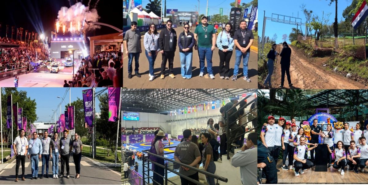 Exitosa colaboración de la DINAPI en dos grandes eventos deportivos internacionales