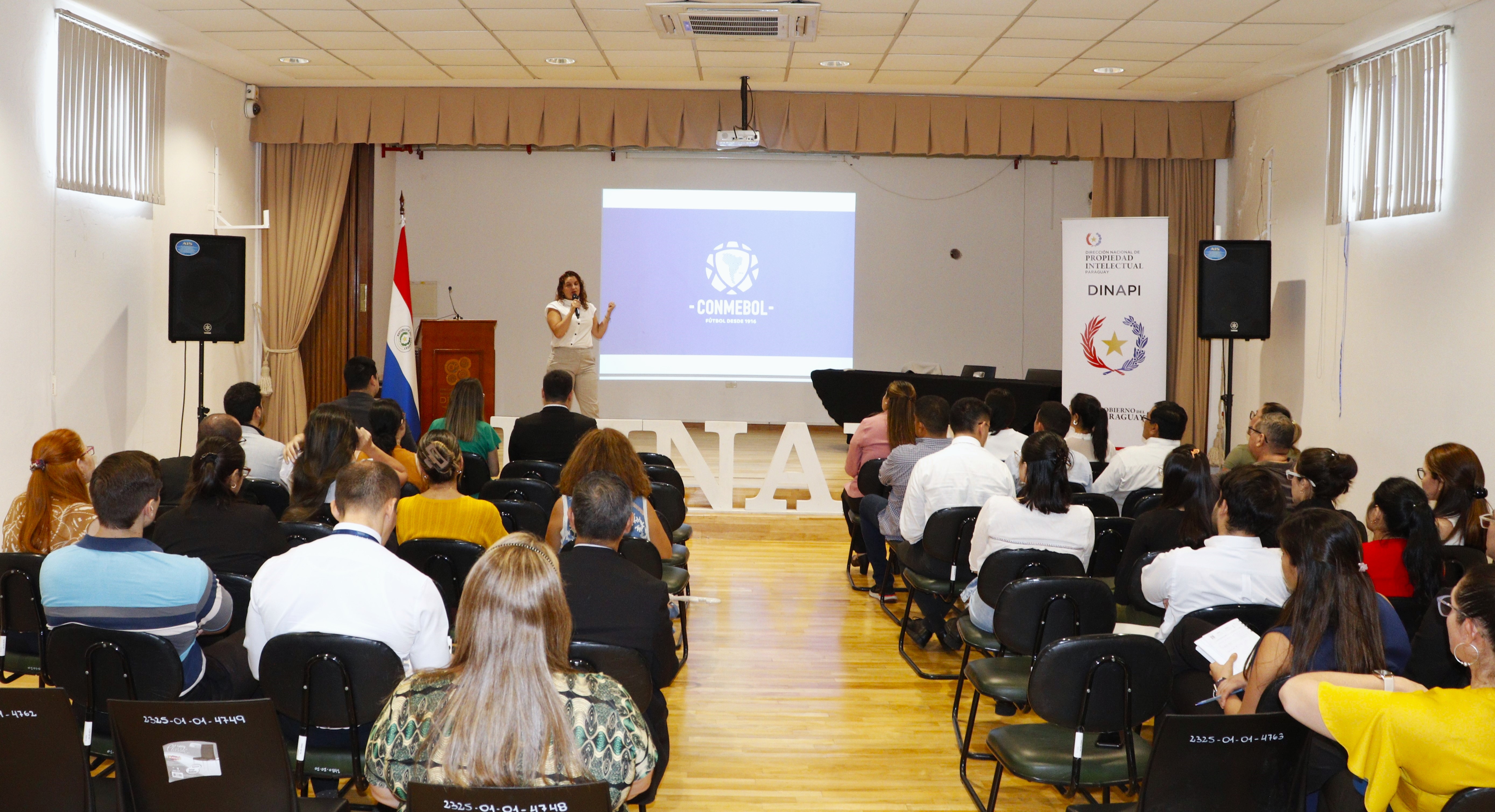 Capacitación interna sobre la protección de la propiedad intelectual en eventos deportivos