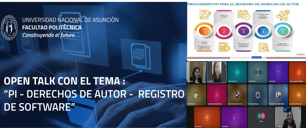 Open Talk abordó la importancia de la propiedad intelectual en el registro de software