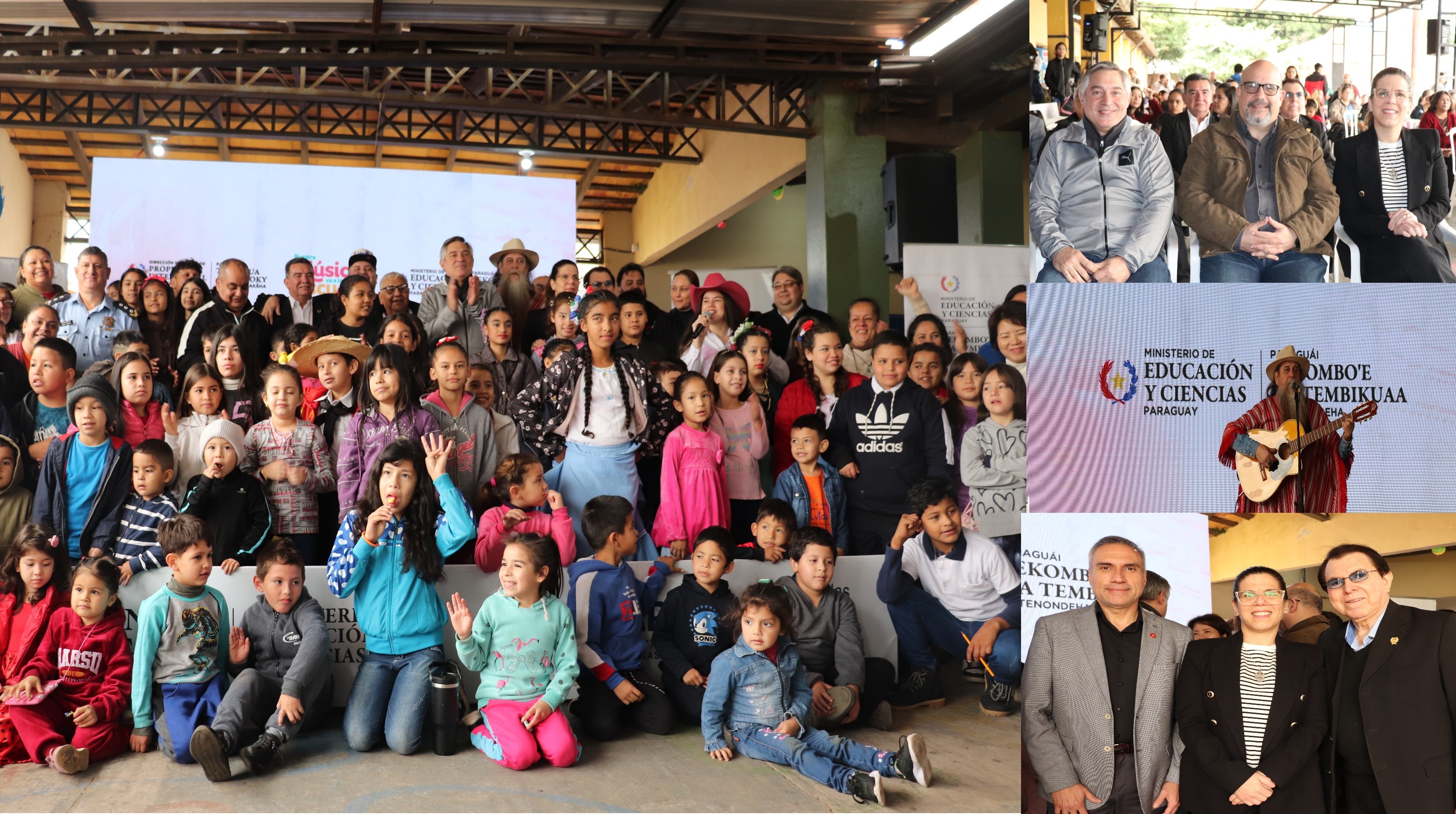 “Nuestra Música Va a las Escuelas” fomenta el folklore y la identidad cultural en centros educativos del país