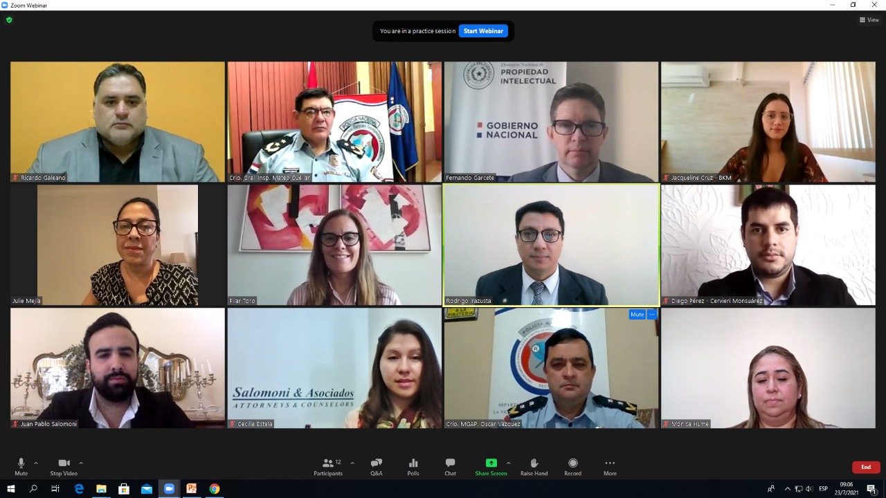 Dinapi continúa con talleres de capacitación para identificar productos falsos.