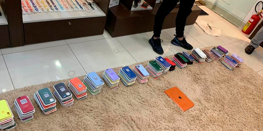 DINAPI y Ministerio Público allanan e incautan accesorios para celulares presumiblemente falsificados