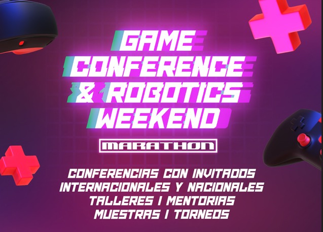 Maratón para desarrolladores de videojuegos y robótica el 3 y 4 de diciembre