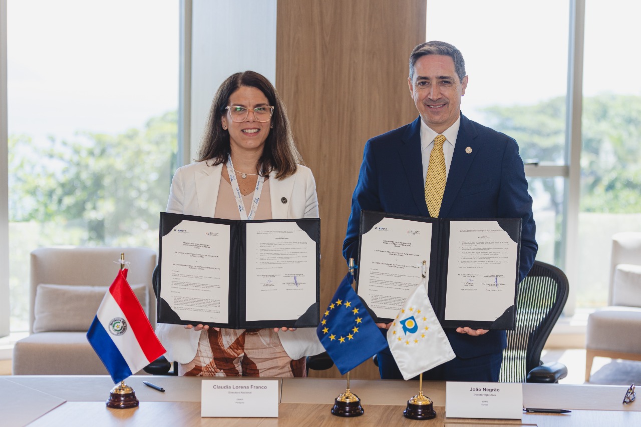 Se concretó importante cooperación internacional entre la DINAPI y la EUIPO