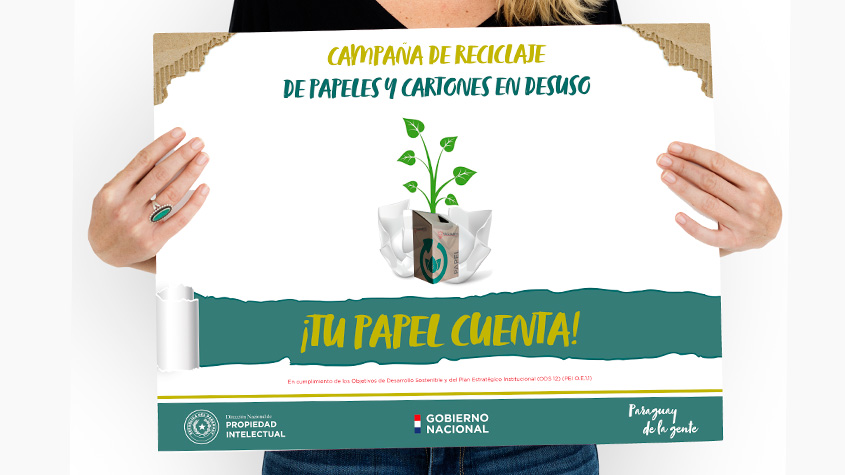 “Tu papel cuenta” retornó con más fuerza en la DINAPI