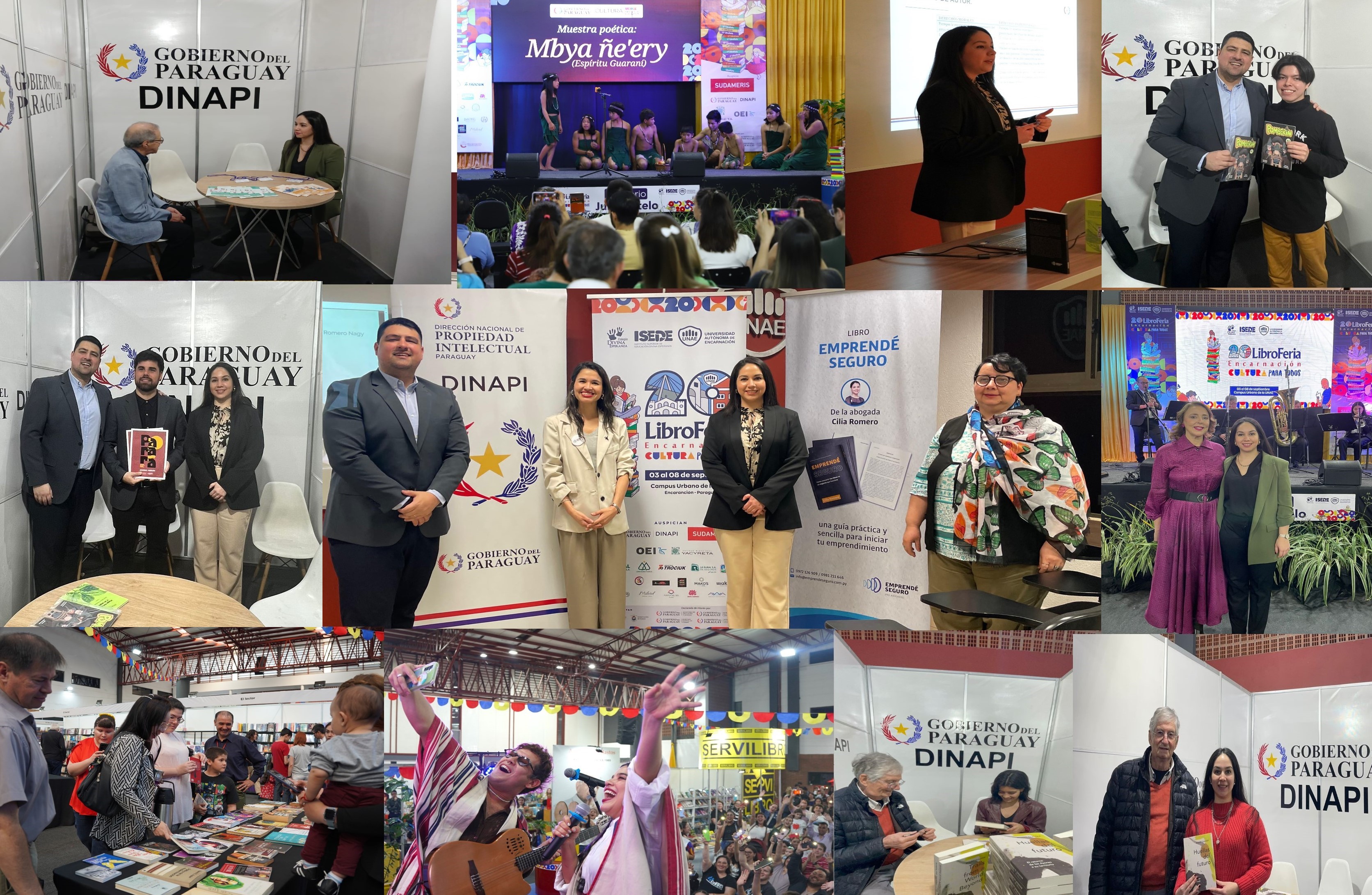 La DINAPI marcó presencia en la 20ª edición de la Libroferia de Encarnación 2024