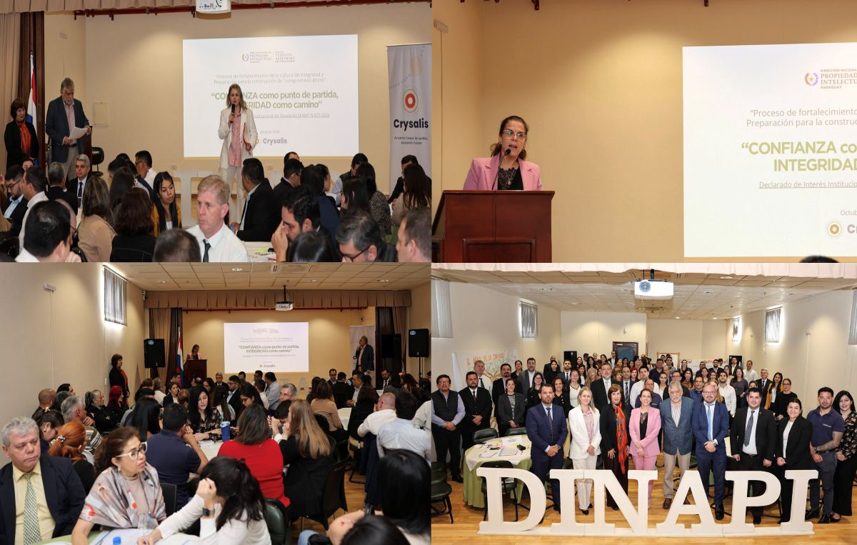 Directivos y funcionarios de la DINAPI participaron de dos jornadas sobre “Compromiso con la Ética Pública”