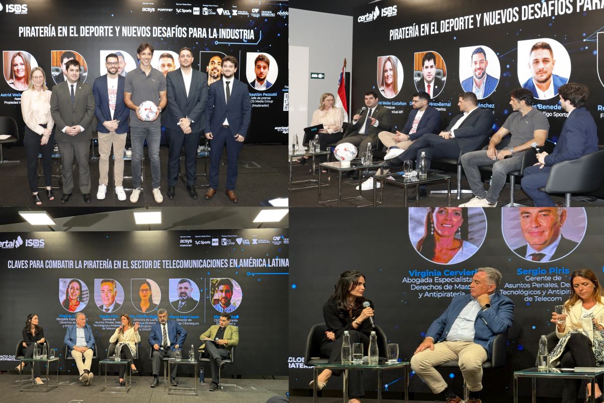 Presentación de acciones y retos regionales para combatir la piratería digital