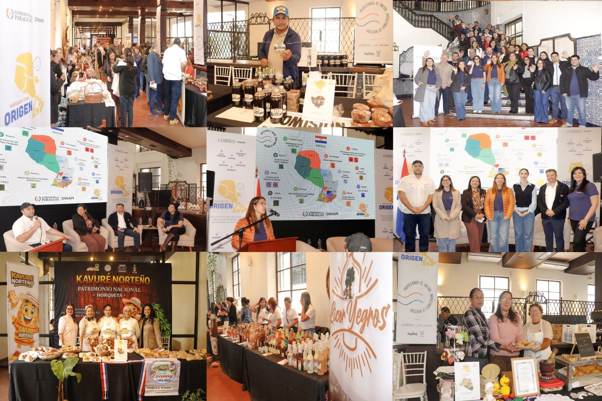 “Paraguay con Origen” presentó productos con identidad protegida por la DINAPI