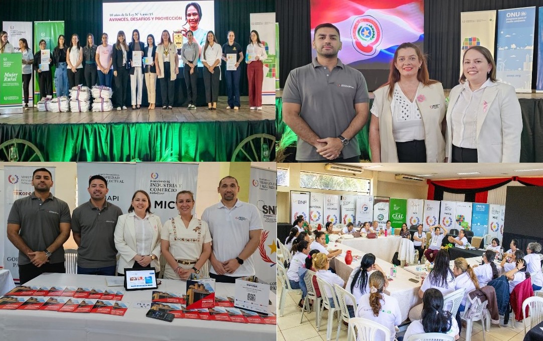Presentación de avances en políticas públicas y liderazgo femenino en Paraguay
