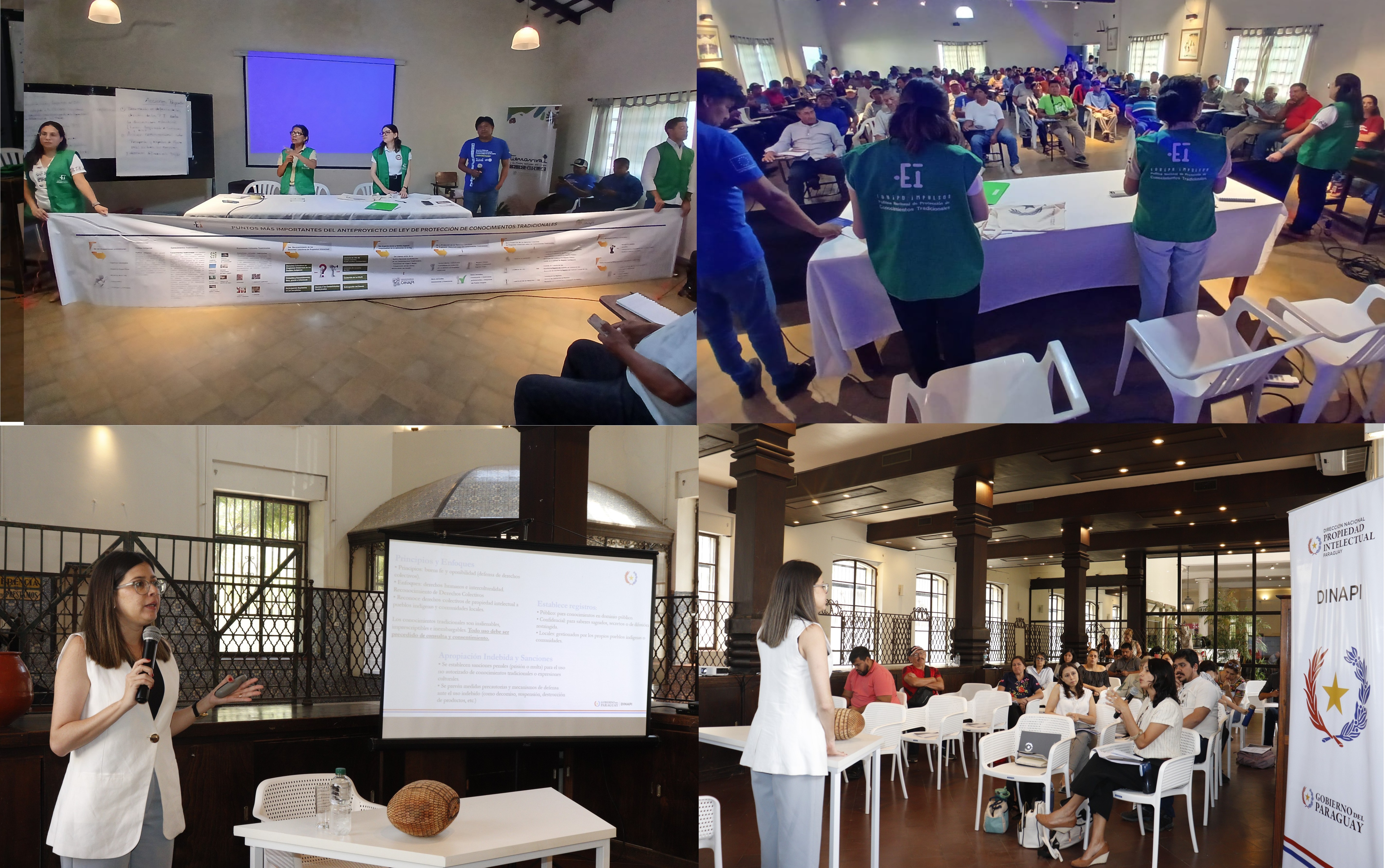 Socialización del anteproyecto de ley de protección de los conocimientos tradicionales