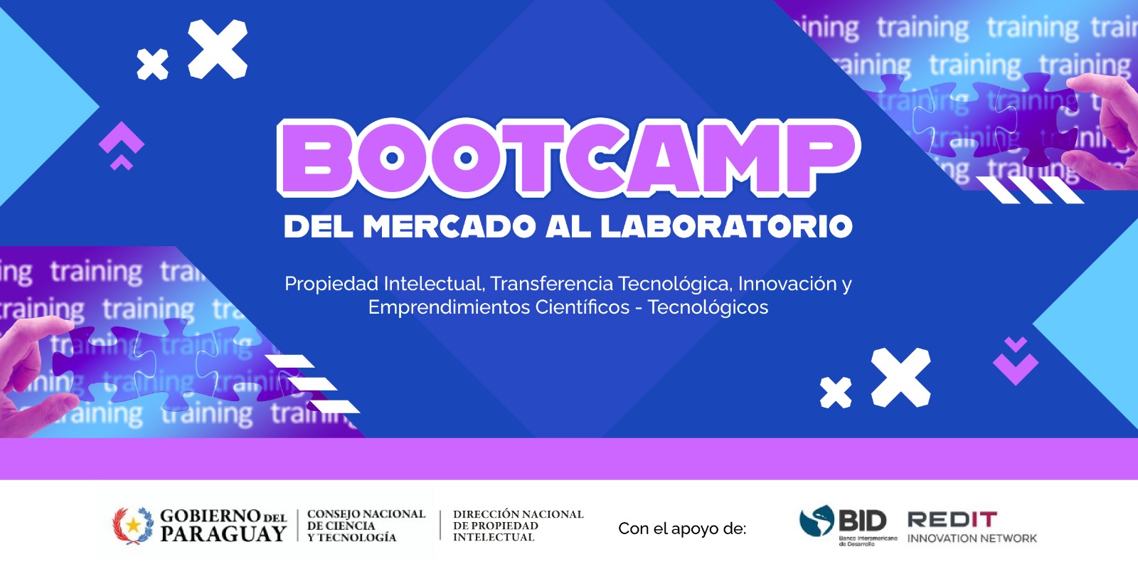 Convocatoria para participar del bootcamp sobre innovación y transferencia tecnológica
