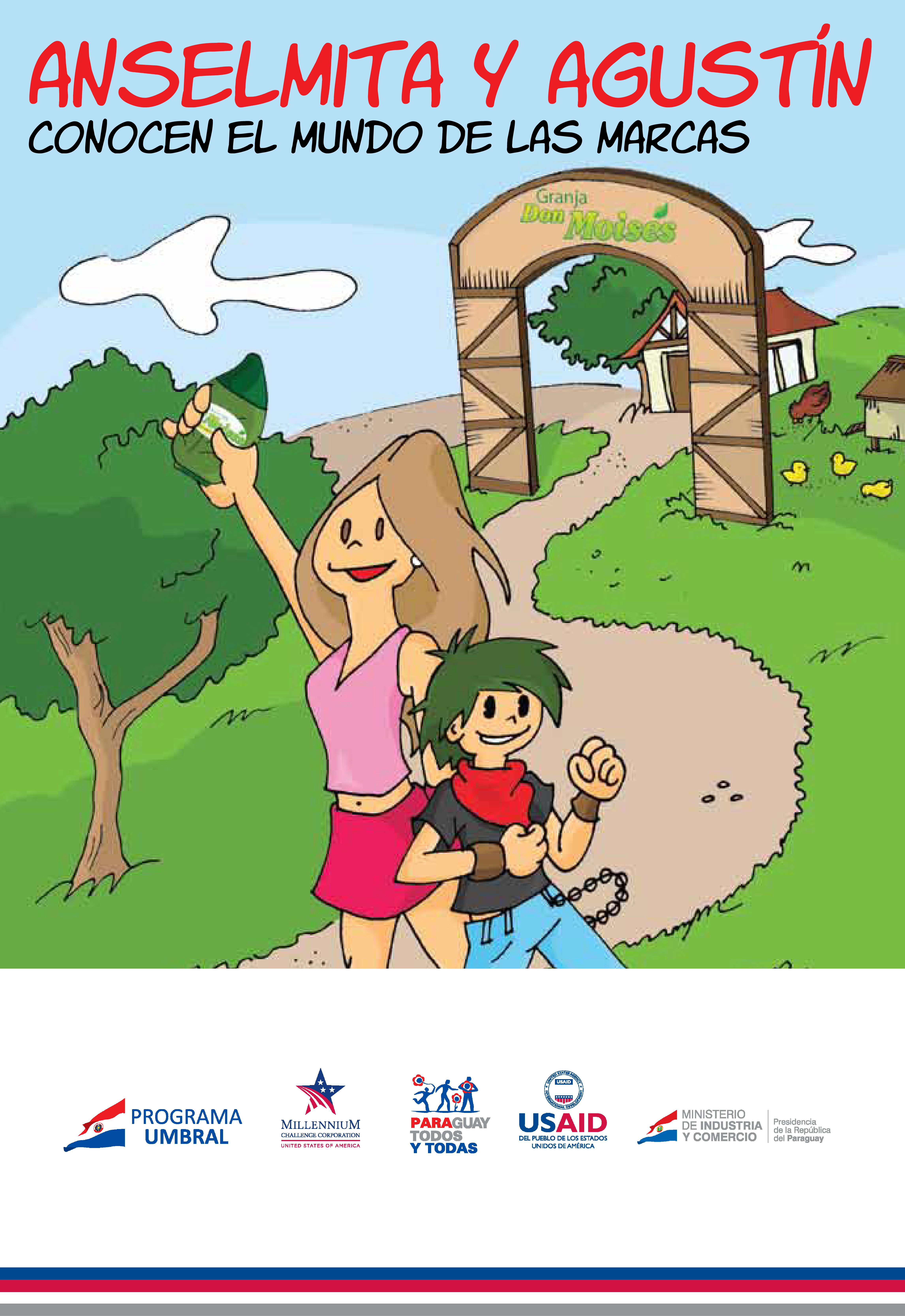 Anselmita y Agust&iacute;n conocen el mundo de las marcas