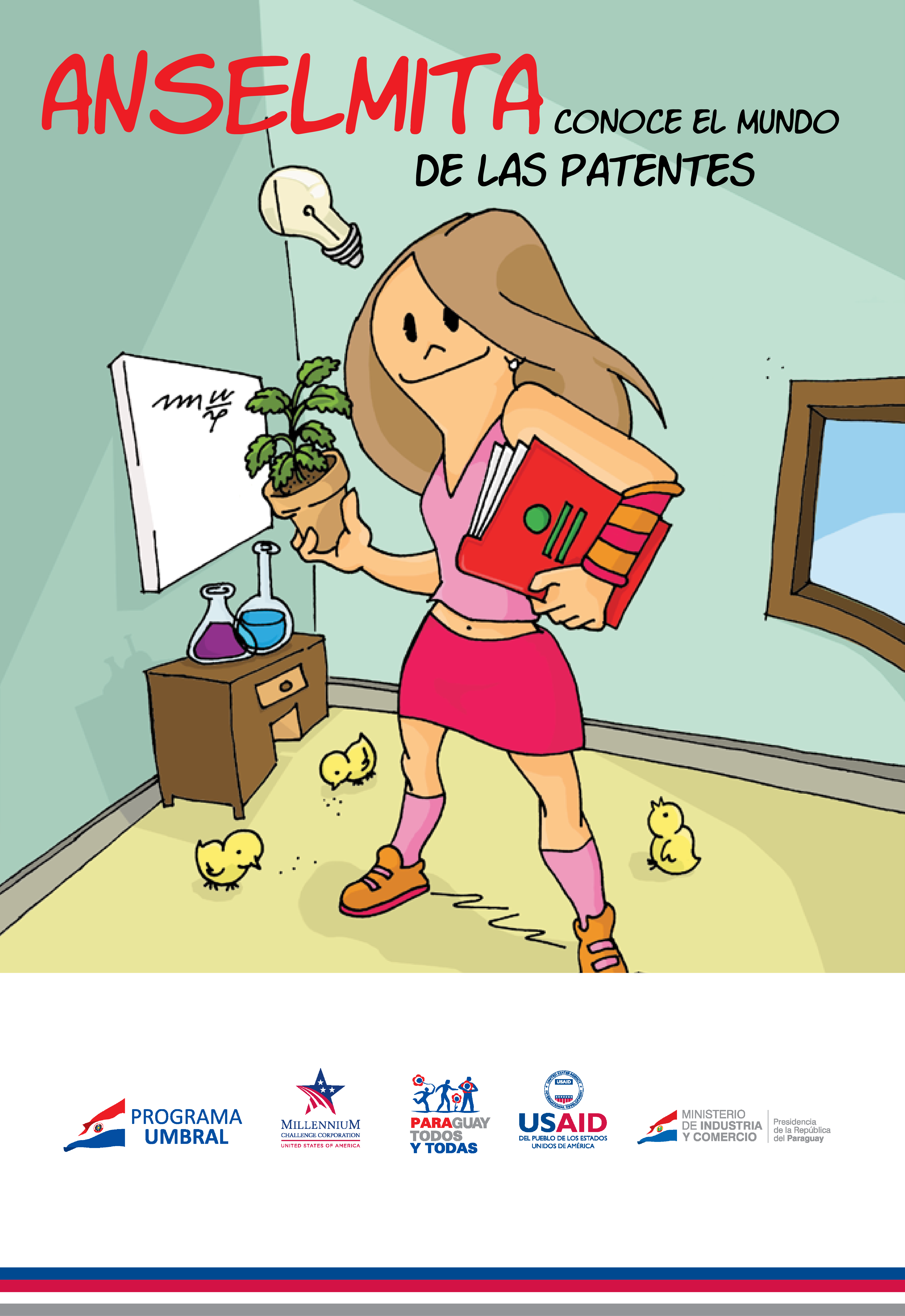 Anselmita conoce el mundo de las patentes