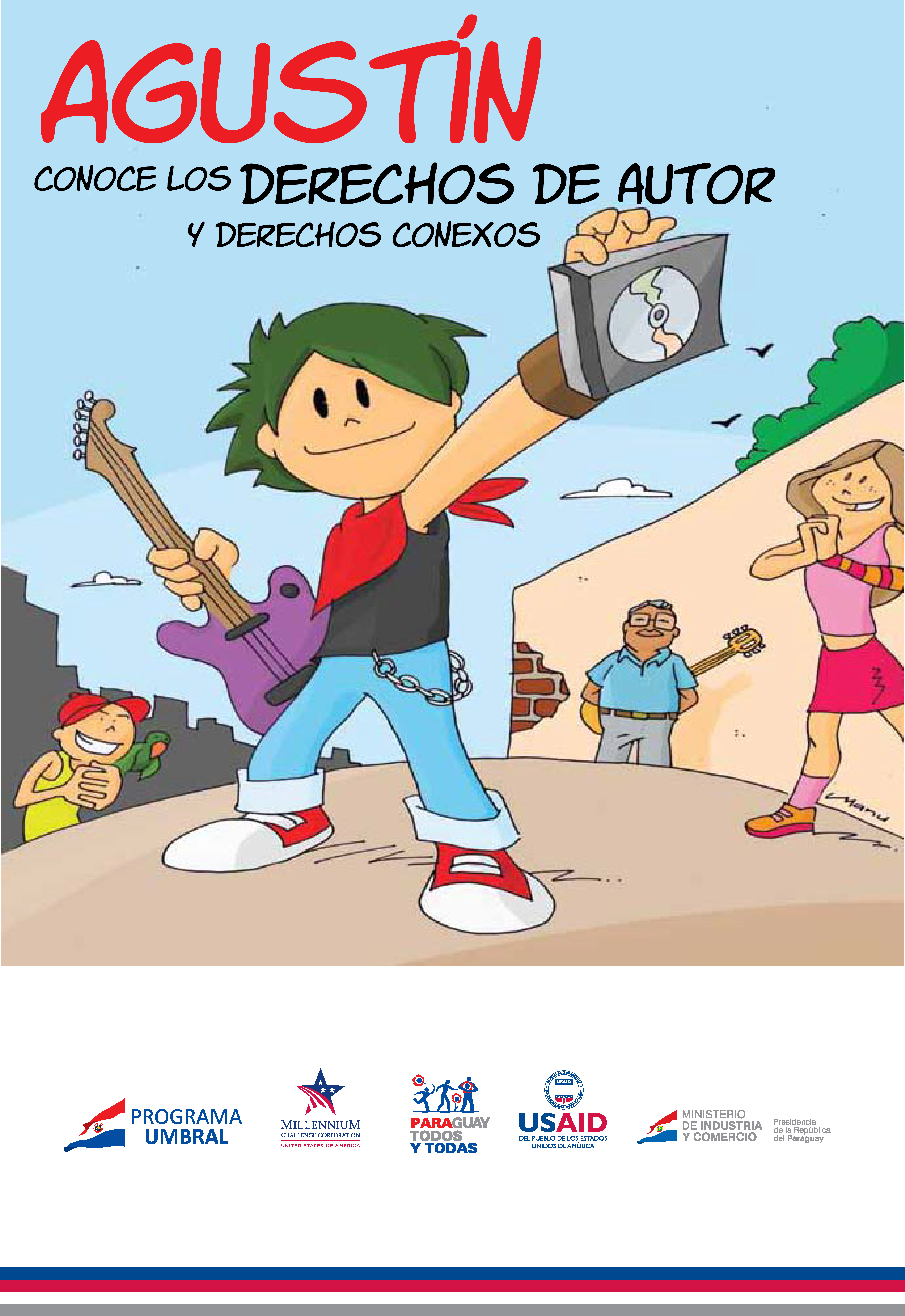 Agust&iacute;n conoce los Derechos de Autor y Derechos Conexos