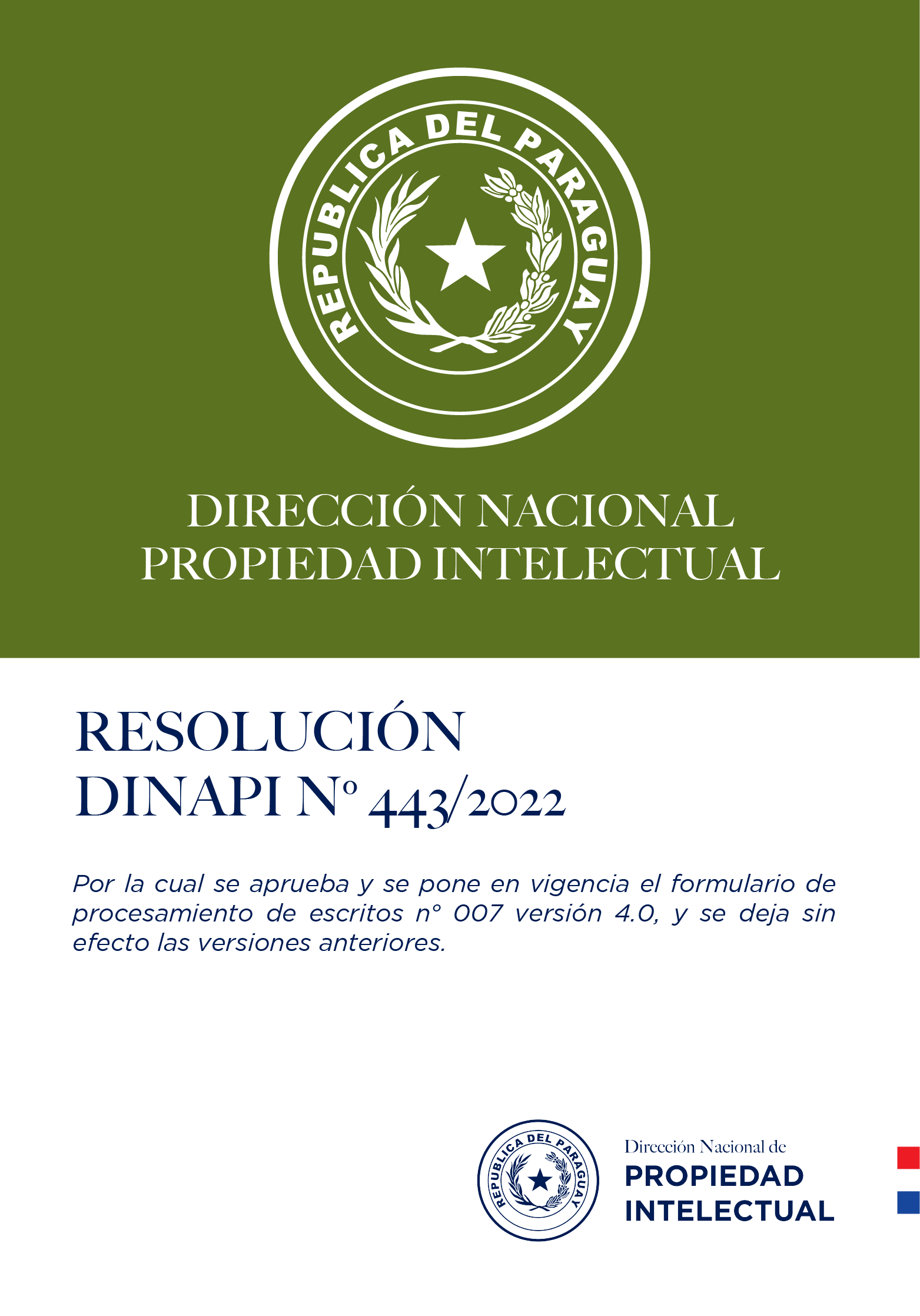 Resoluci&oacute;n N&deg; 443/2022