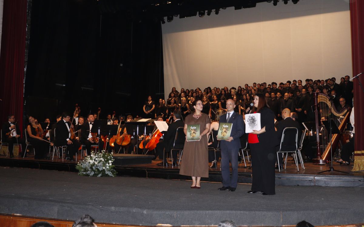 Noche histórica: presentación de la partitura para orquesta sinfónica de la guarania “India”