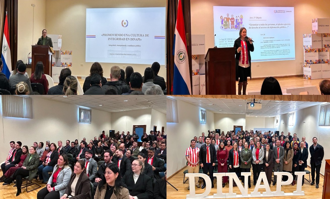 La DINAPI reafirma su compromiso con la transparencia, la integridad y la rendición de cuentas 